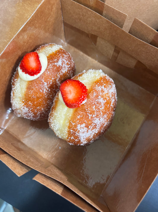 Bomboloni (Soft Italian Doughnuts) Pack of 4