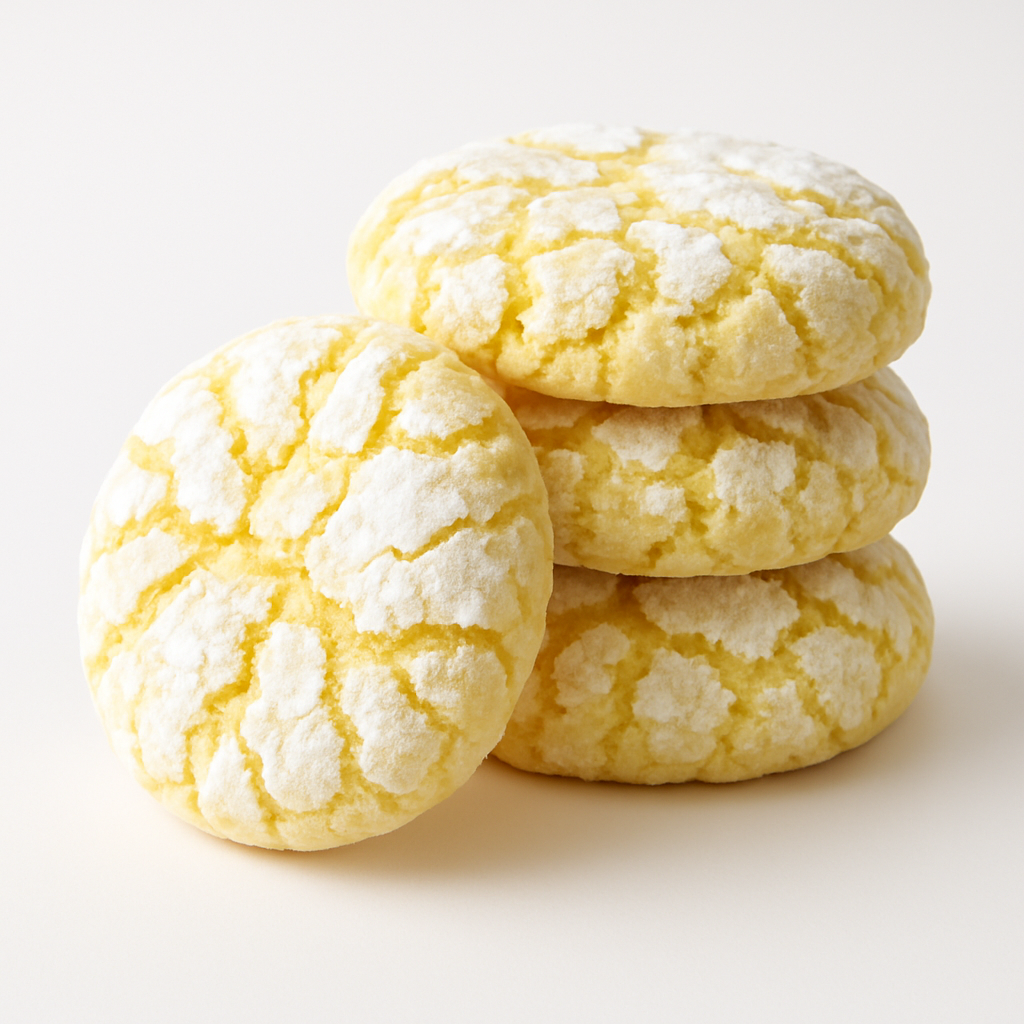 Lemon Crinkle Cookies