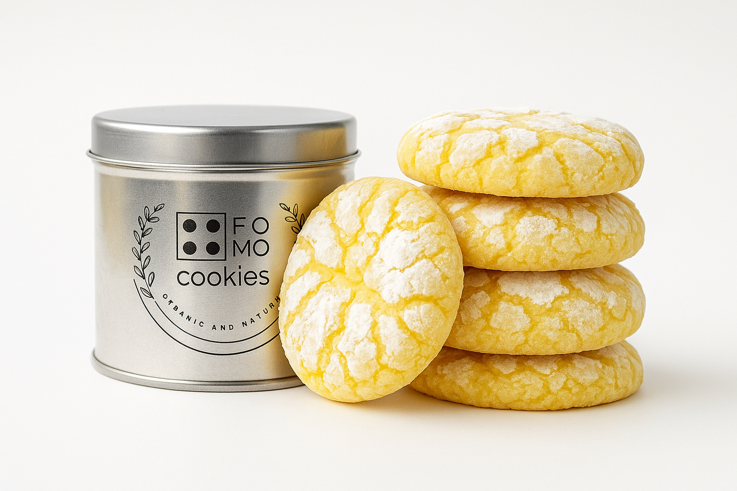 Lemon Crinkle Cookies