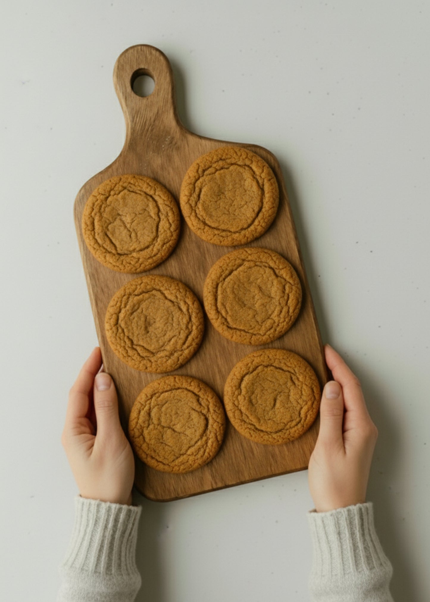 Ginger Cardamom Rose Cookies