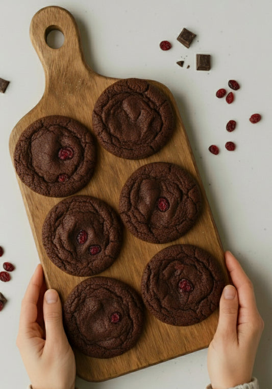 Double Chocolate Cranberry Cookie