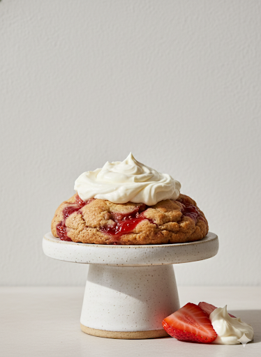 Strawberry Brown Butter Cookie