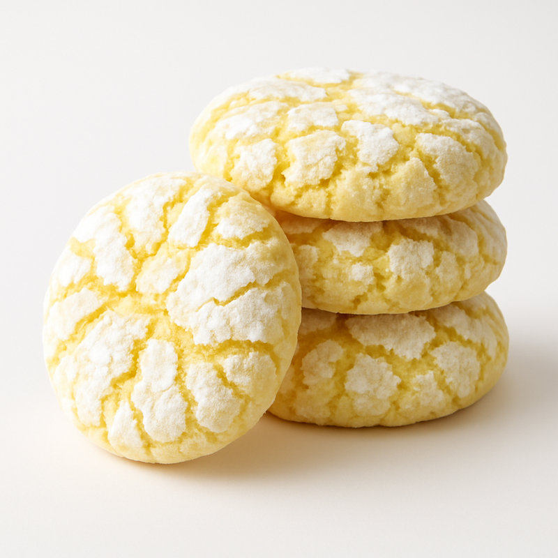 Lemon Crinkle Cookie