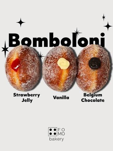 Bomboloni (Soft Italian Doughnuts) Pack of 4