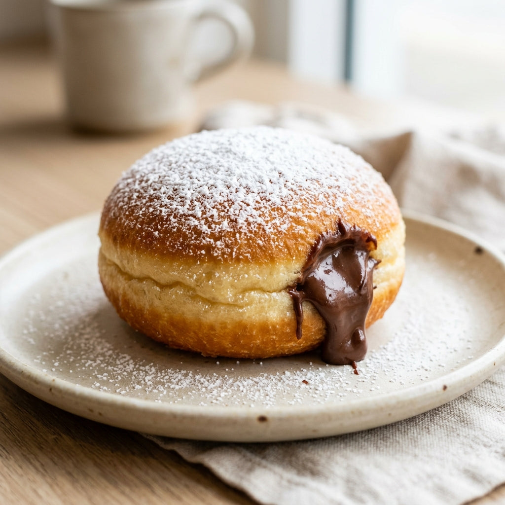 Chocolate Custard Bombolone