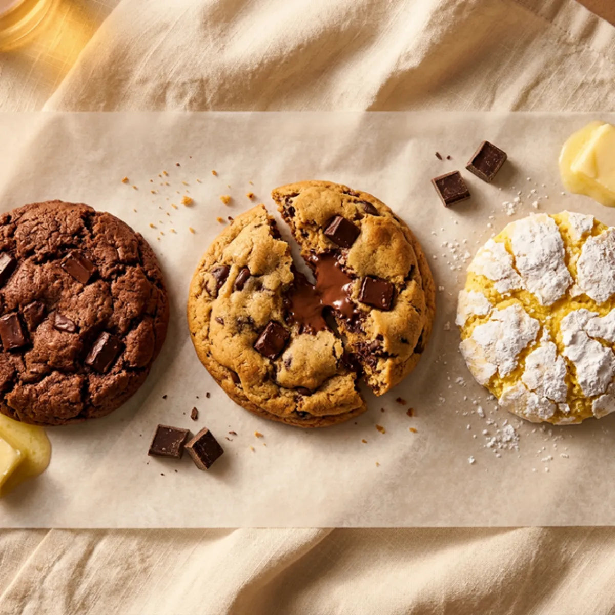 Artisan cookies at FOMO Bakery